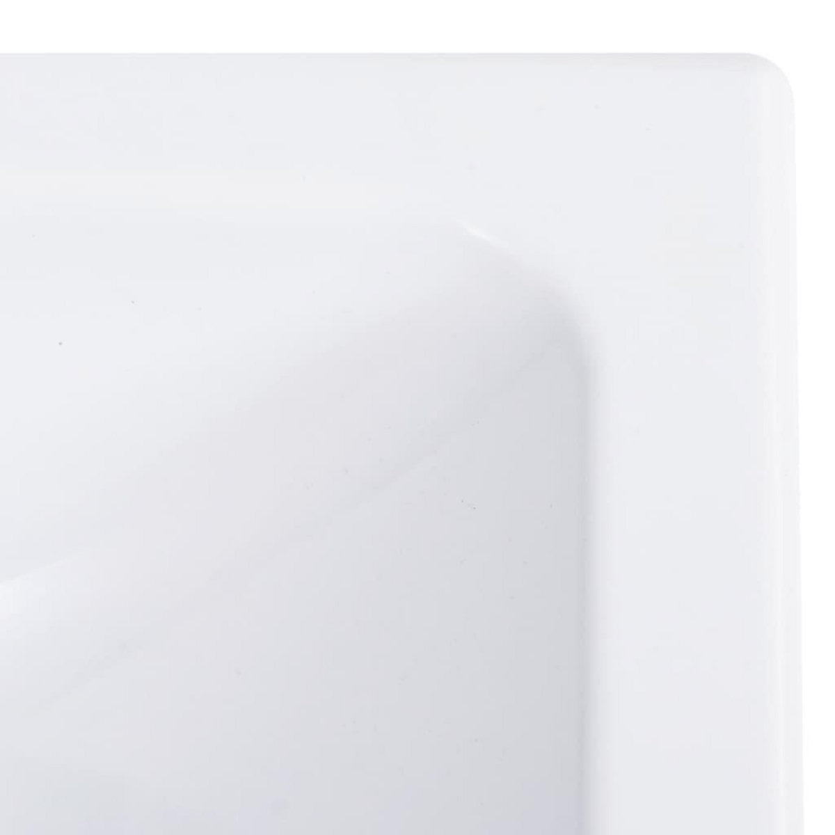 VIDAXL Lavabo 400x220x90 mm SMC Blanc