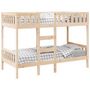Voir la diapositive 4 : VIDAXL Lit superpose 90x190 cm Bois de pin massif