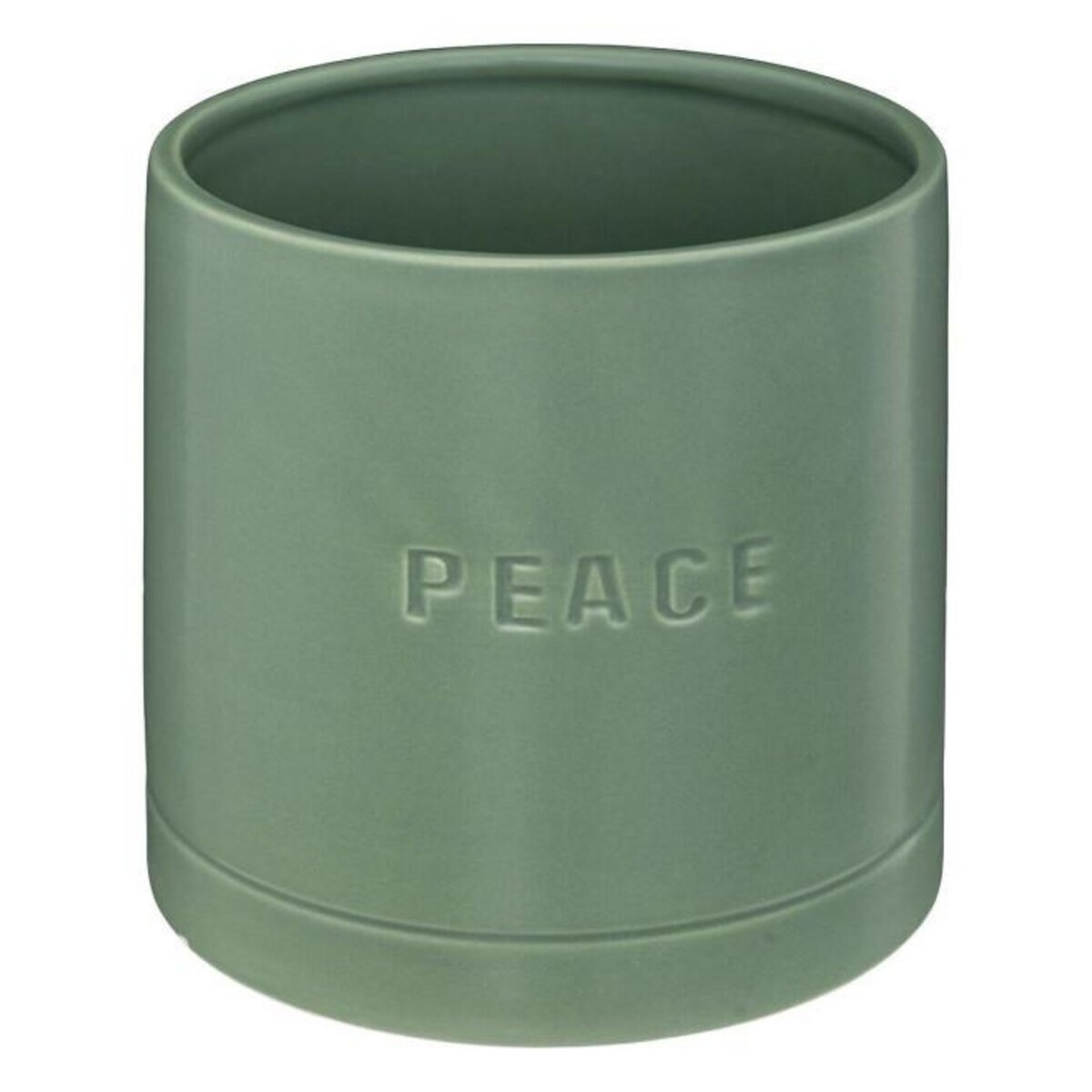 ATMOSPHERA Cache-Pot en Céramique  Avi  14cm Vert Jade