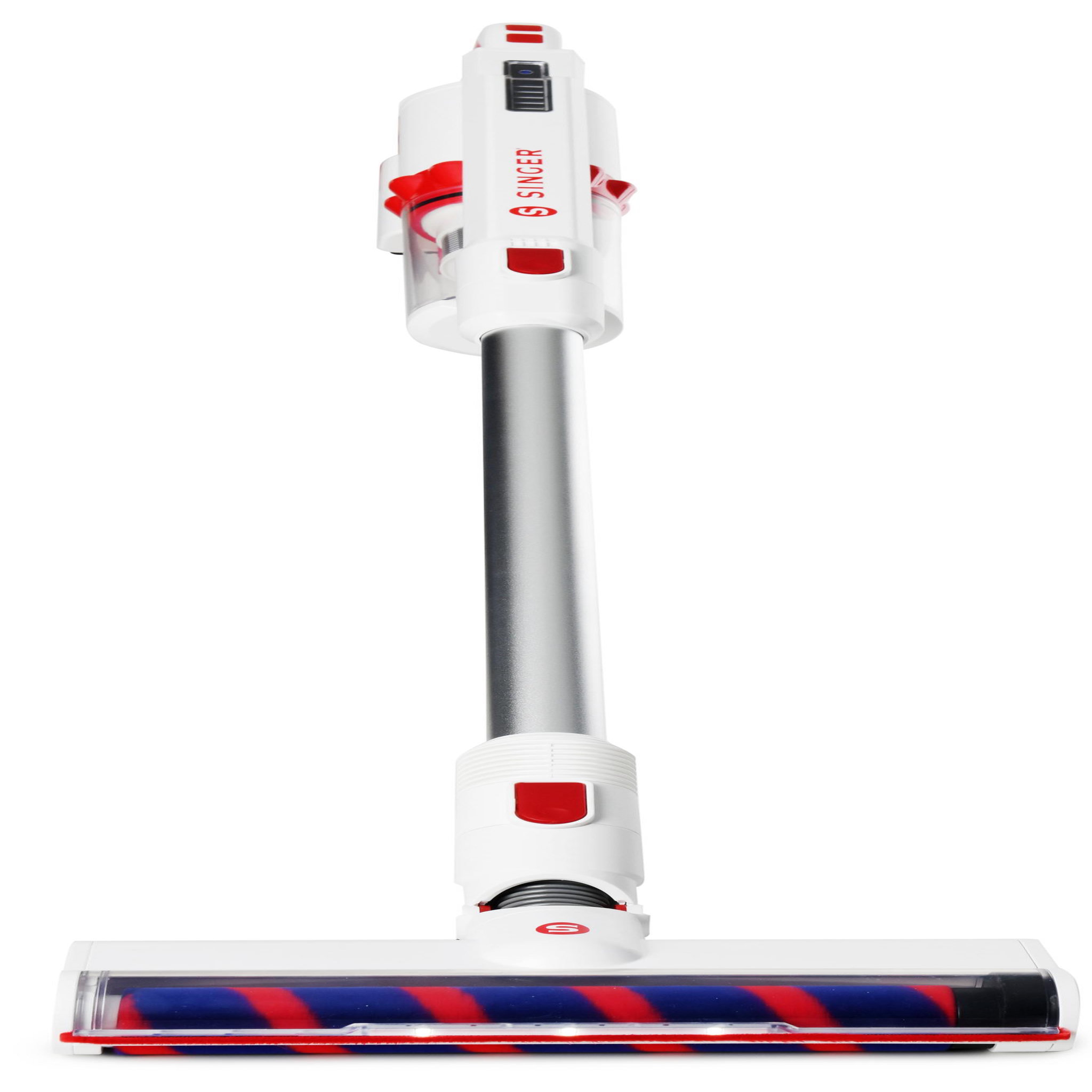 Voir la diapositive 2 : Singer Sonic Aspirateur Balai Sans Fil, 3 en 1, Multifonction, Silencieux, Cyclonique, à Main, Sans Sac