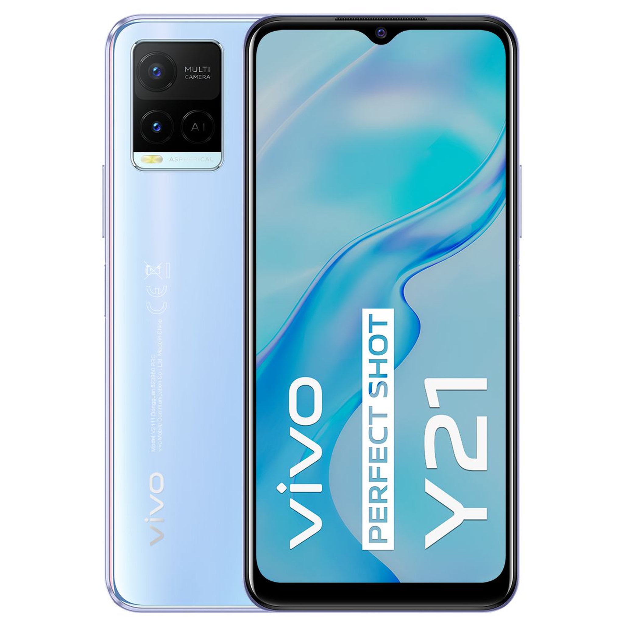 VIVO Smartphone Y21 Blanc