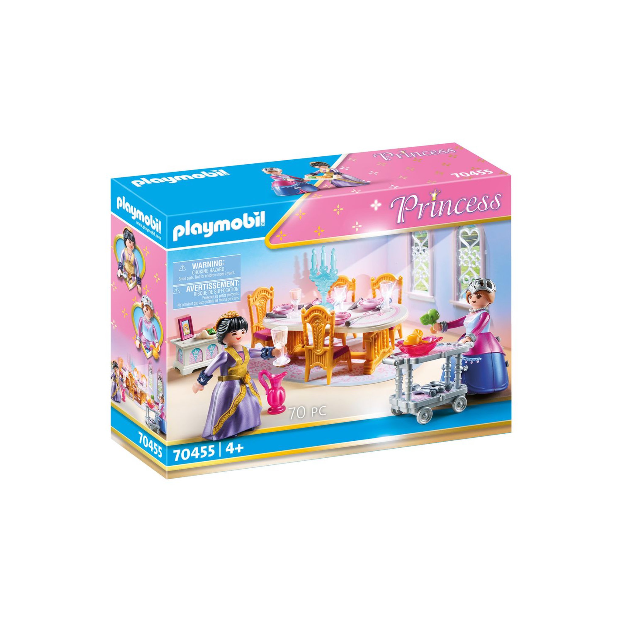 Voir la diapositive 1 : PLAYMOBIL 70455 Princess - Salle à manger royale
