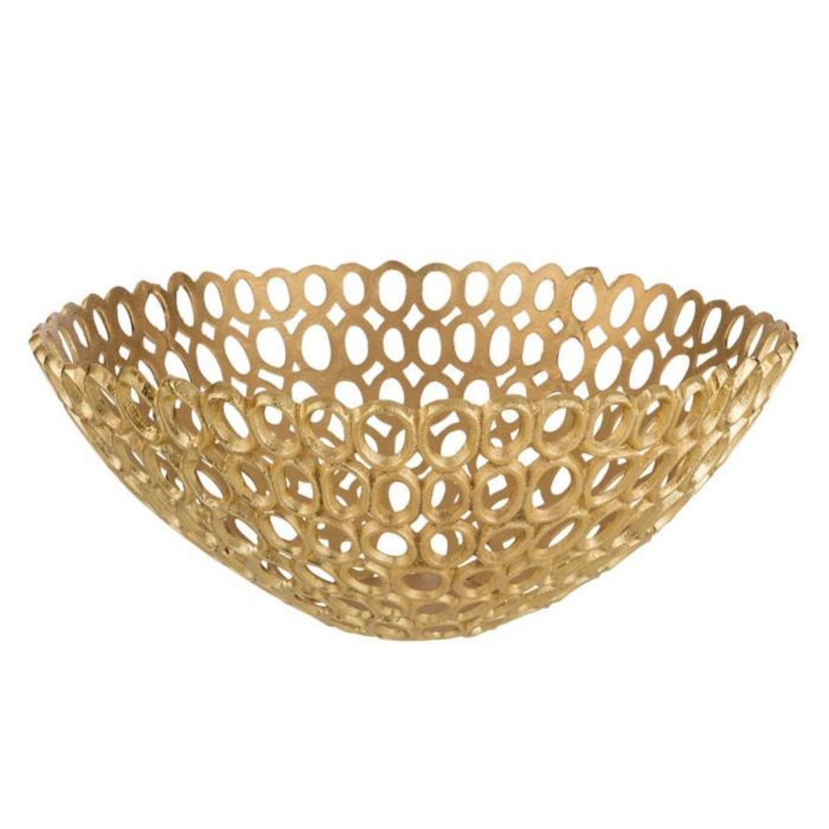 Paris Prix Coupelle Ronde Design Cercles  Evano  50cm Or