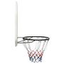 Voir la diapositive 3 : VIDAXL Panneau de basket-ball Blanc 109x71x3 cm Polyethylene