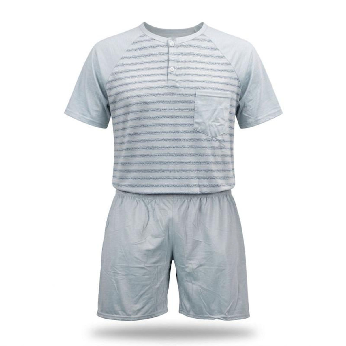 OZABI OZABI Ensemble Pyjama Pyjama Court Homme Coton