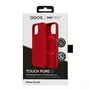 Qdos Coque iPhone 13 mini Touch rouge