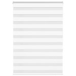 VIDAXL Store zebre blanc 100x150 cm largeur du tissu 95,9cm polyester