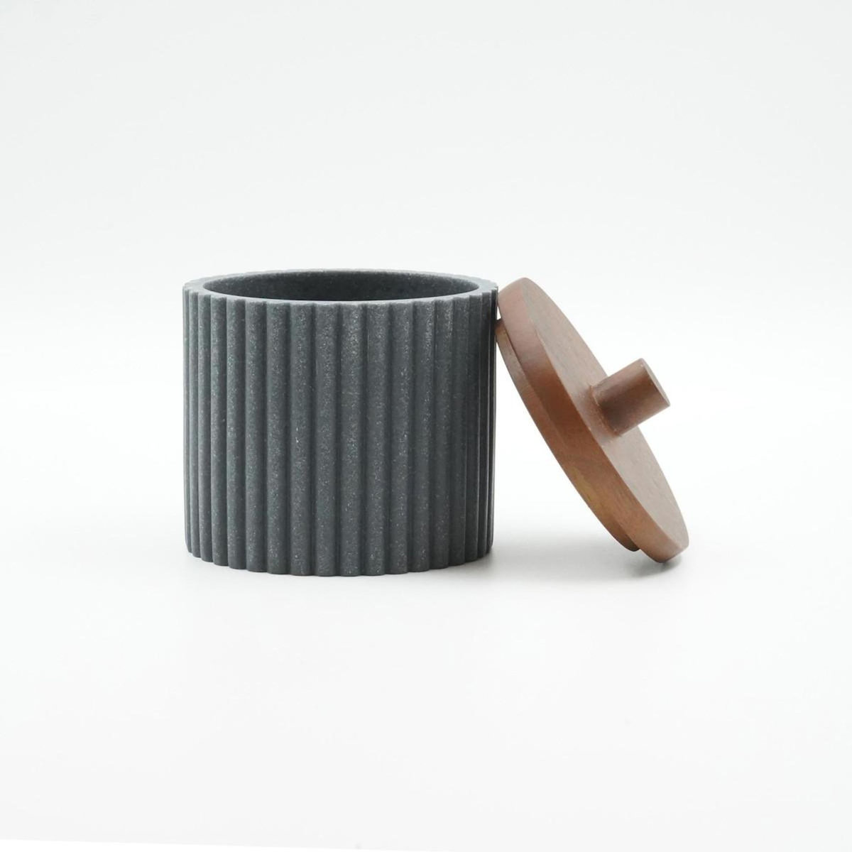 Paris Prix Pot à Cotons Design  Niagara  10cm Anthracite