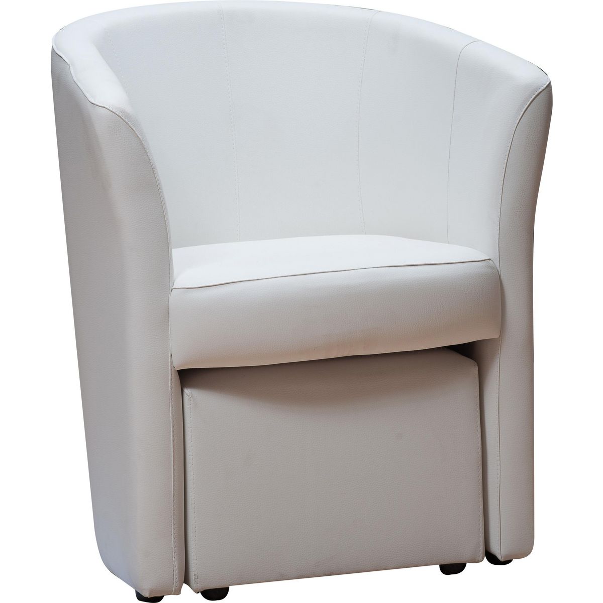 Fauteuil cabriolet + Pouf ROMA