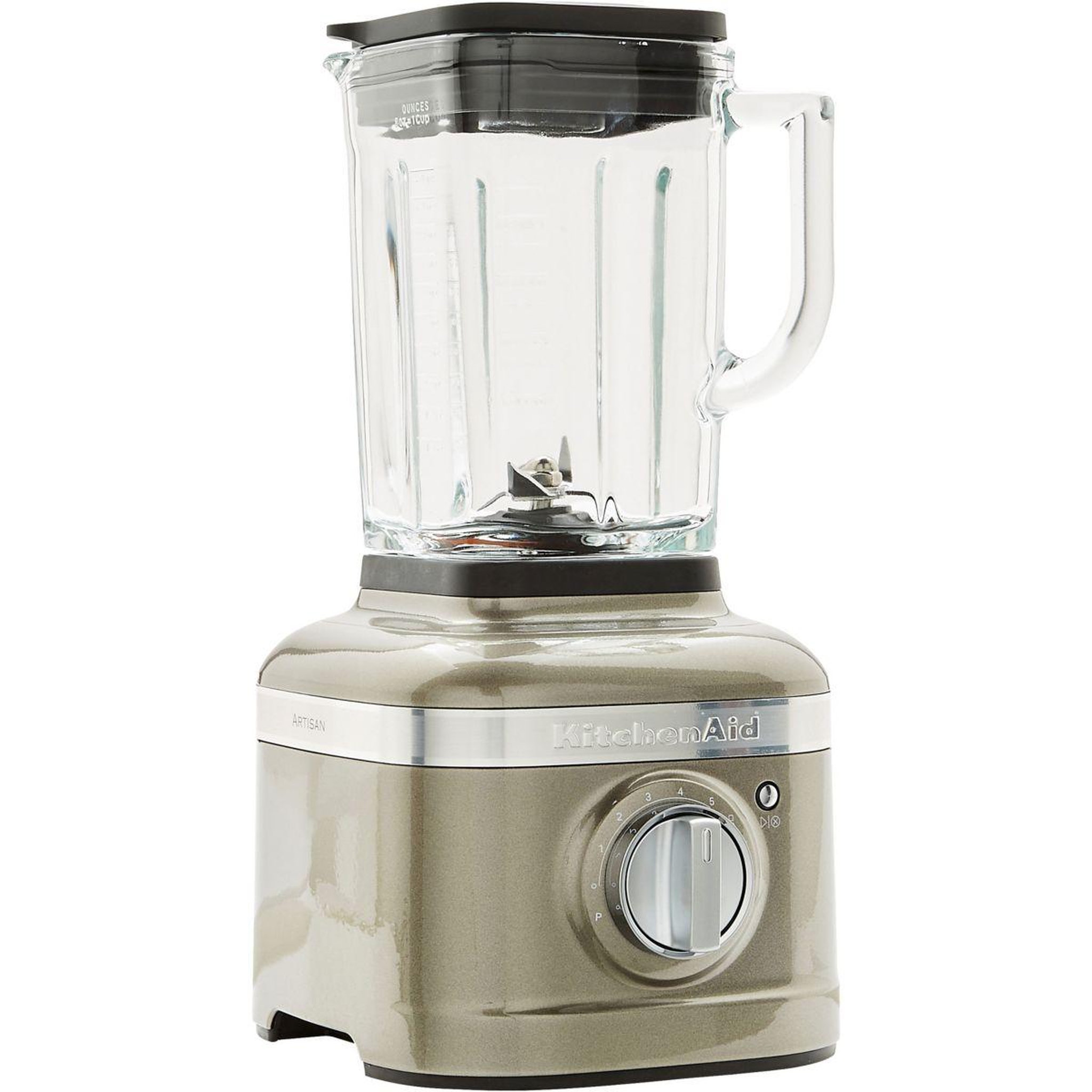 Voir la diapositive 5 : KitchenAid Blender k400 artisan gris etain 5ksb4026ems