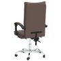 Voir la diapositive 5 : VIDAXL Fauteuil inclinable de bureau Marron Similicuir