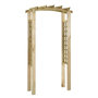 Voir la diapositive 1 : VIDAXL Arche en treillis 110x60x210 cm Bois de pin massif impregne