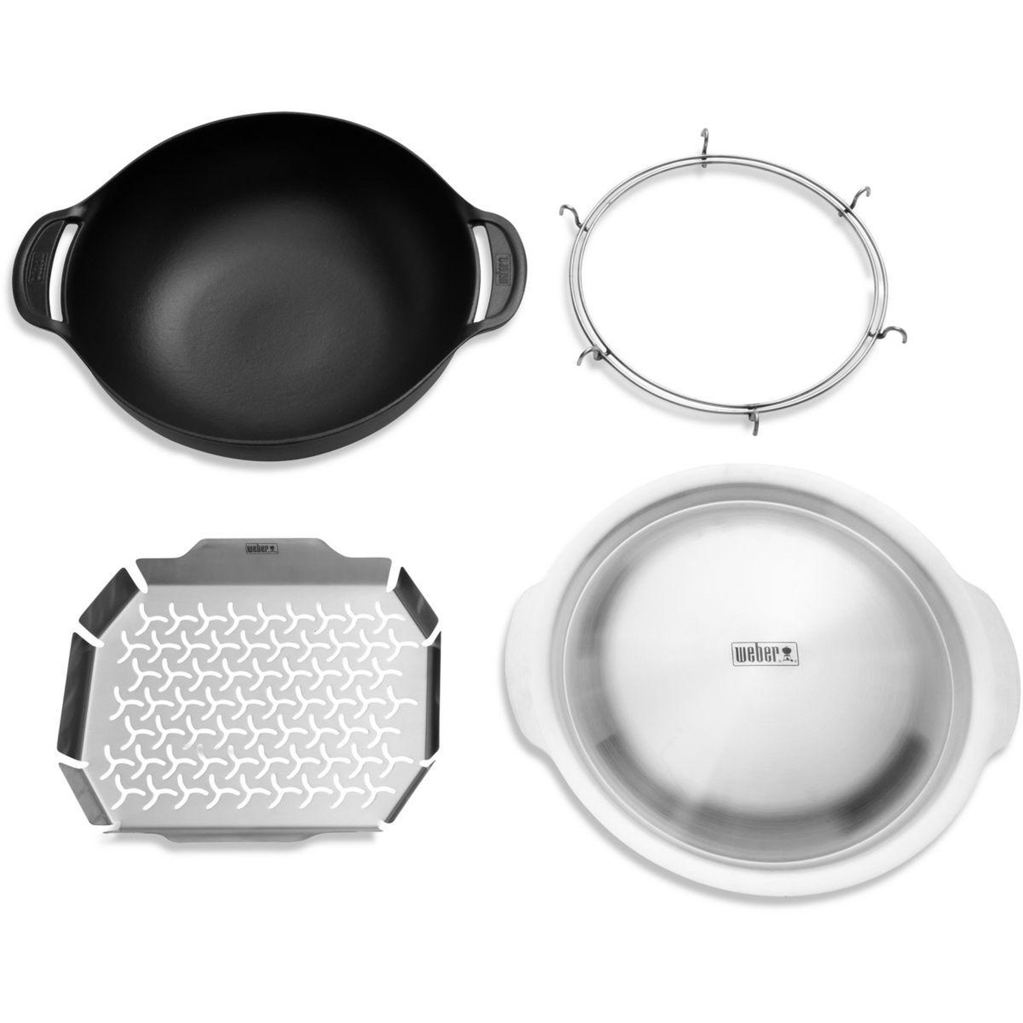 Voir la diapositive 3 : Weber Wok barbecue crafted