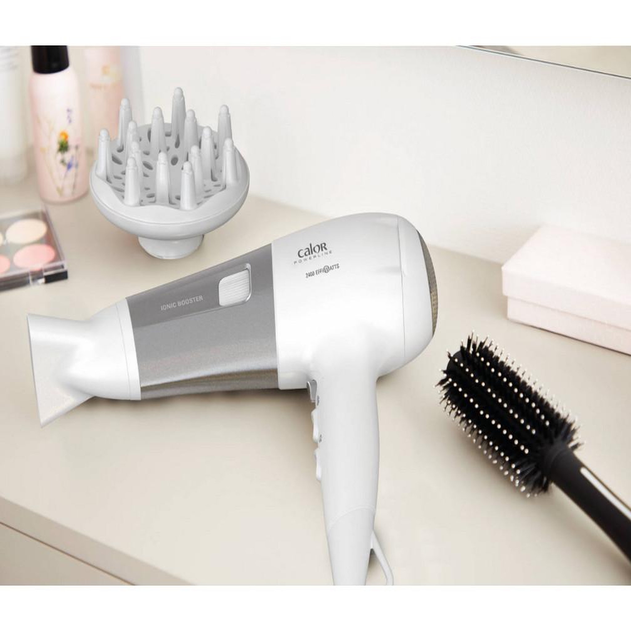 Voir la diapositive 5 : CALOR Sèche-cheveux 2100w blanc - cv5930co
