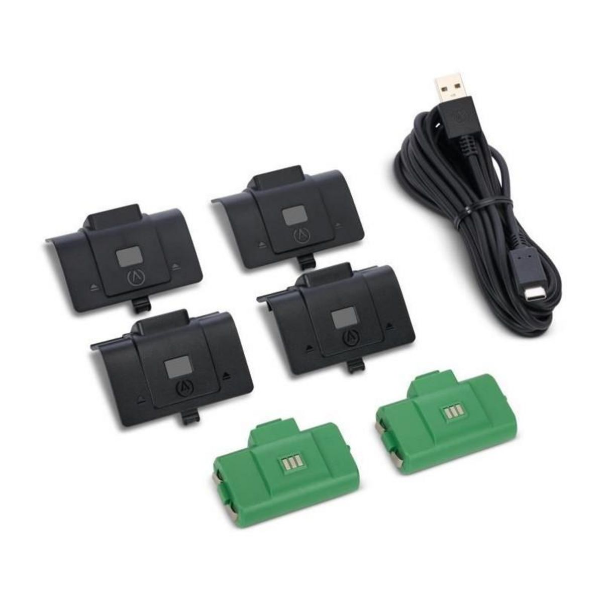 POWER A Kit Play & Charge - POWER A - XBPW0119-01 - Pour manettes sans fil Xbox Series X|S - Noir