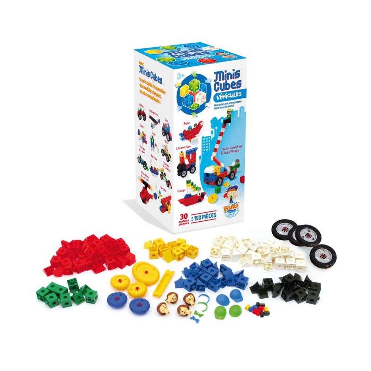 BUKI Mini cubes véhicules