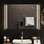 Voir la diapositive 1 : VIDAXL Miroir de salle de bain a LED 80x60 cm