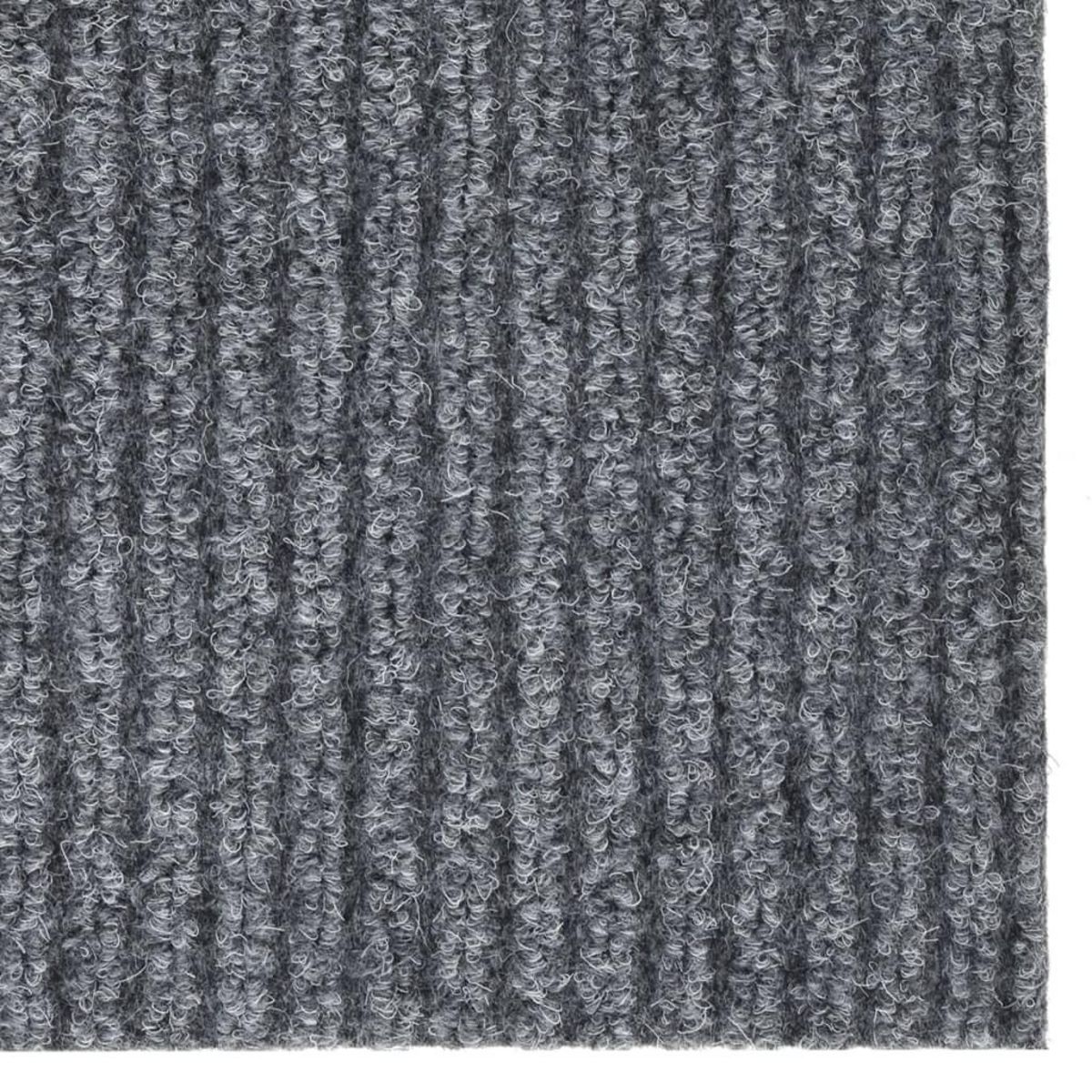 VIDAXL Tapis 100x150 cm Gris