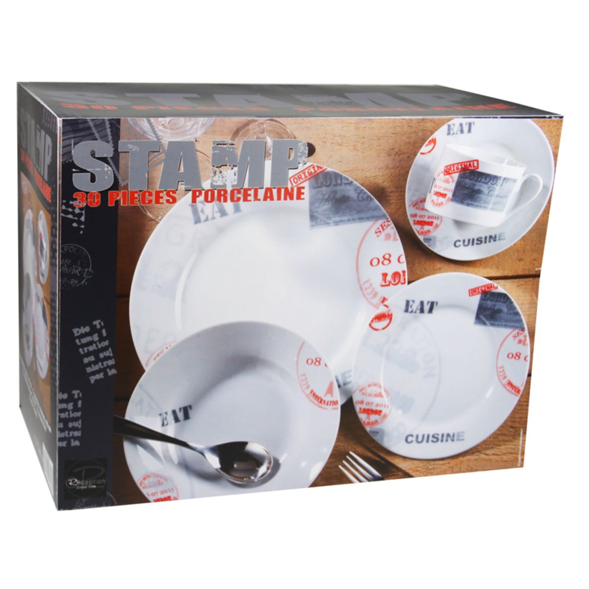 Service de table 30 pièces en porcelaine