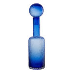 Paris Prix Bouteille Déco en Verre  Spiaggia  49cm Bleu