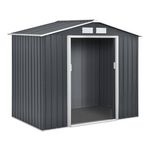 Habitat et Jardin Abri de jardin métal  Vegas  - 2,7 m² - Gris