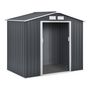 Voir la diapositive 1 : Habitat et Jardin Abri de jardin métal  Vegas  - 2,7 m² - Gris