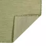 VIDAXL Tapis a tissage plat d'exterieur 100x200 cm Vert