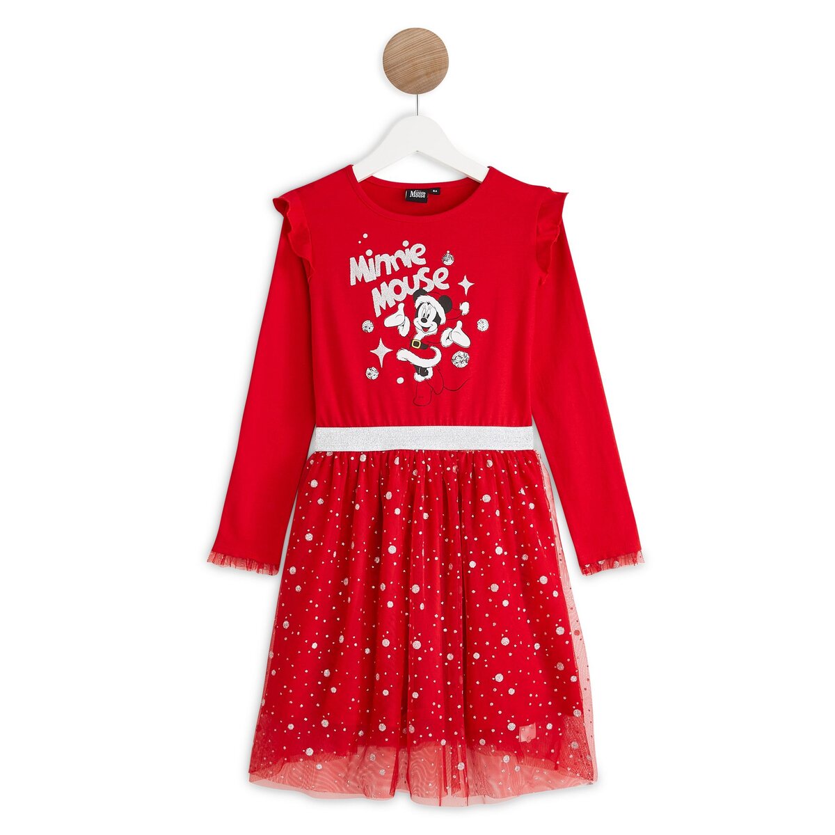 MINNIE Robe en tulle à paillettes fille