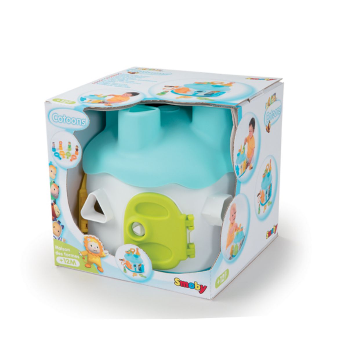 SMOBY Maison des formes Cotoons