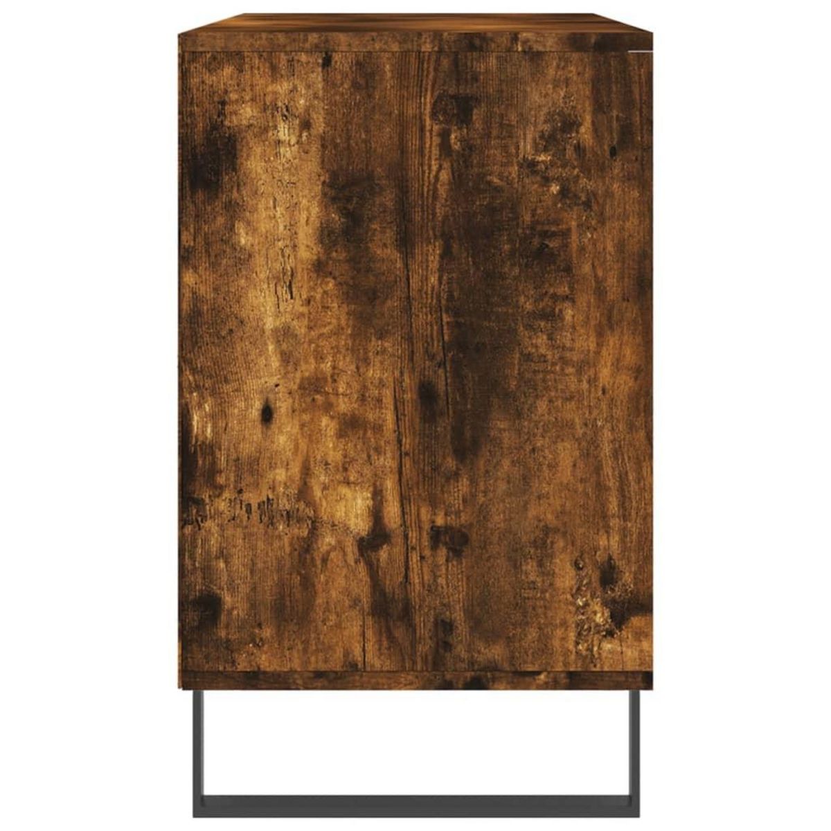 VIDAXL Armoire a chaussures Chene fume 102x36x60 cm Bois d'ingenierie