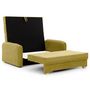 Voir la diapositive 4 : BEST MOBILIER Michelle - canapé droit 3 places convertible avec coffre en velours