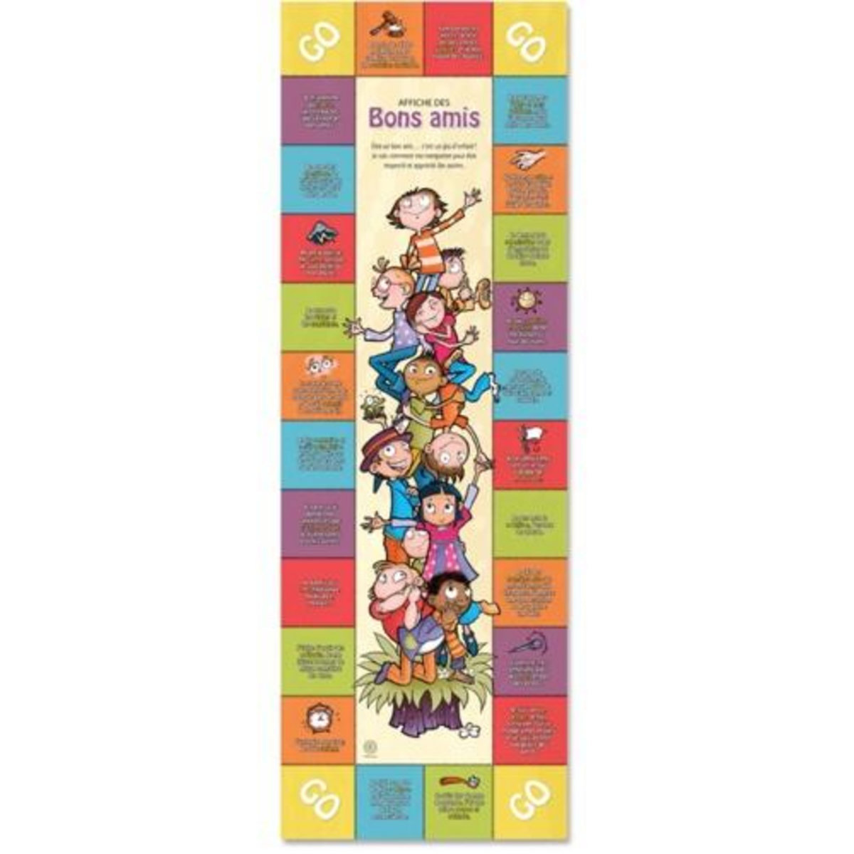 AFFICHE DES BONS AMIS, Berghella Nadia