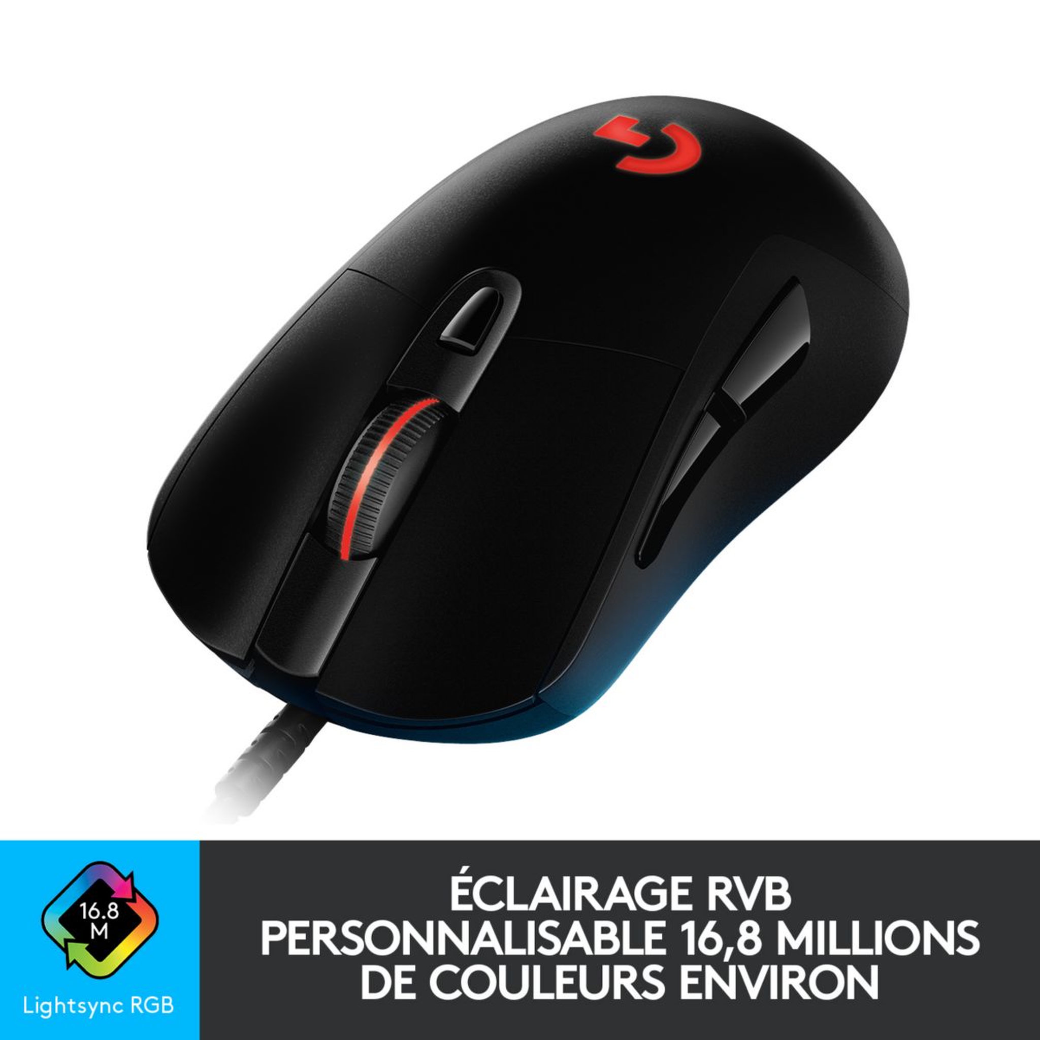 Voir la diapositive 5 : Logitech Souris gamer G403 Hero