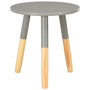 Voir la diapositive 4 : VIDAXL Tables d'appoint 2 pcs Gris Pin massif