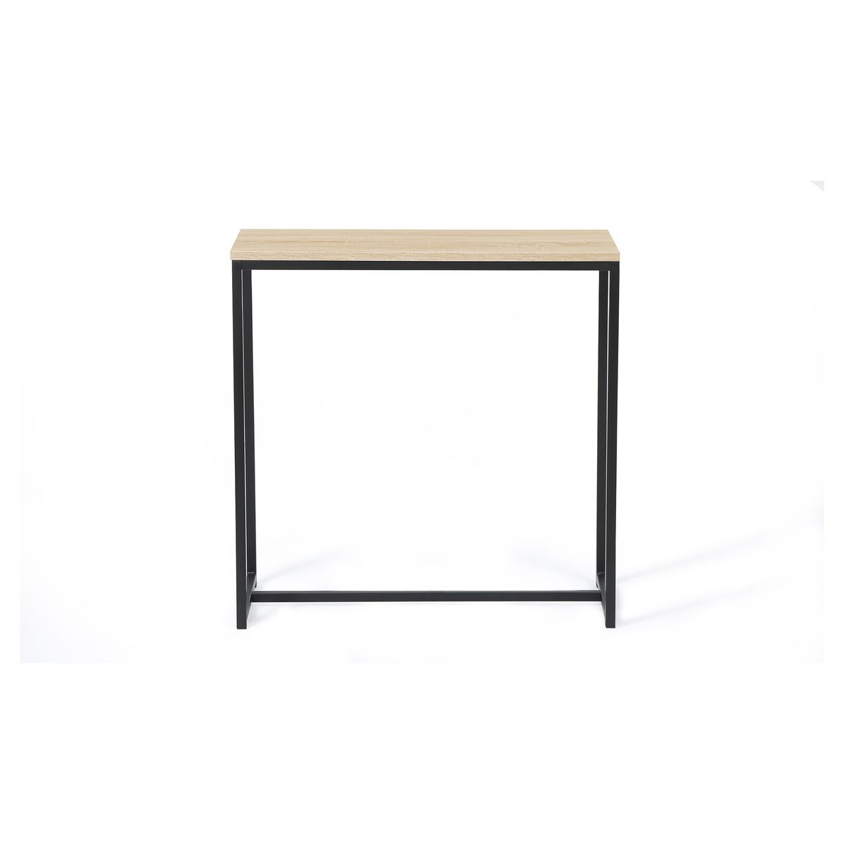 Console métal noir HOUSTON