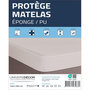 Voir la diapositive 2 : COTON PUR Protège matelas imperméable, absorbant et anti-acariens 140 x 190 cm