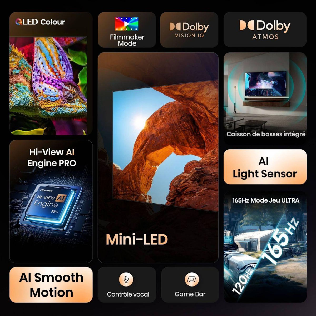 Hisense TV Mini Led 100U7Q 2025