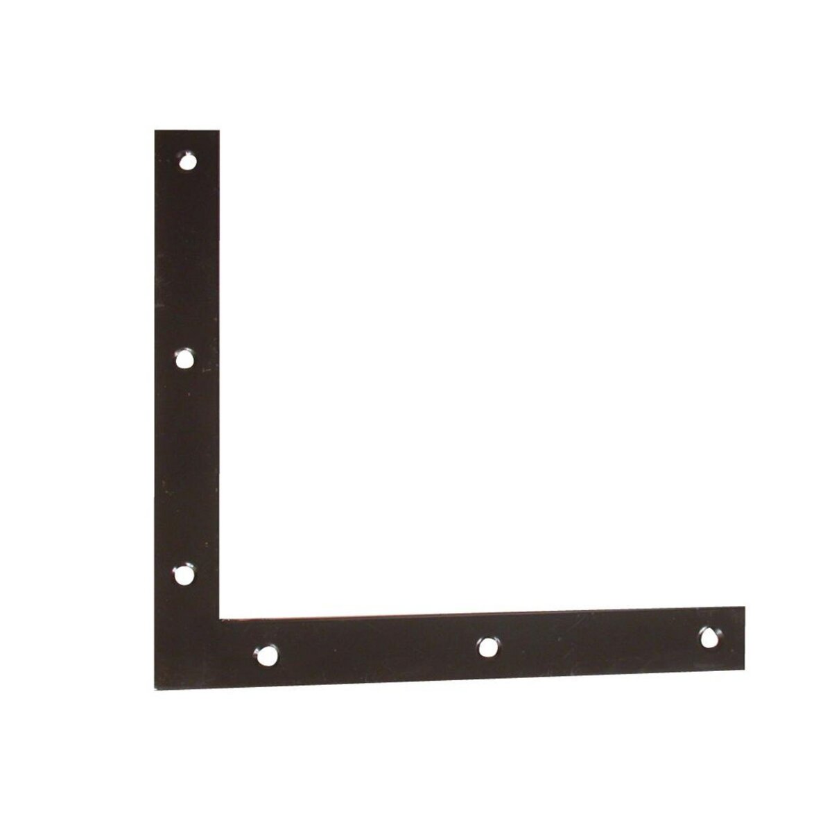 CENTRALE BRICO Equerre découpée acier prépeint, H.250 x L.250 x P.4 mm