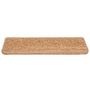 Voir la diapositive 3 : VIDAXL Tapis d'escalier 30 pcs 65x21x4 cm Beige