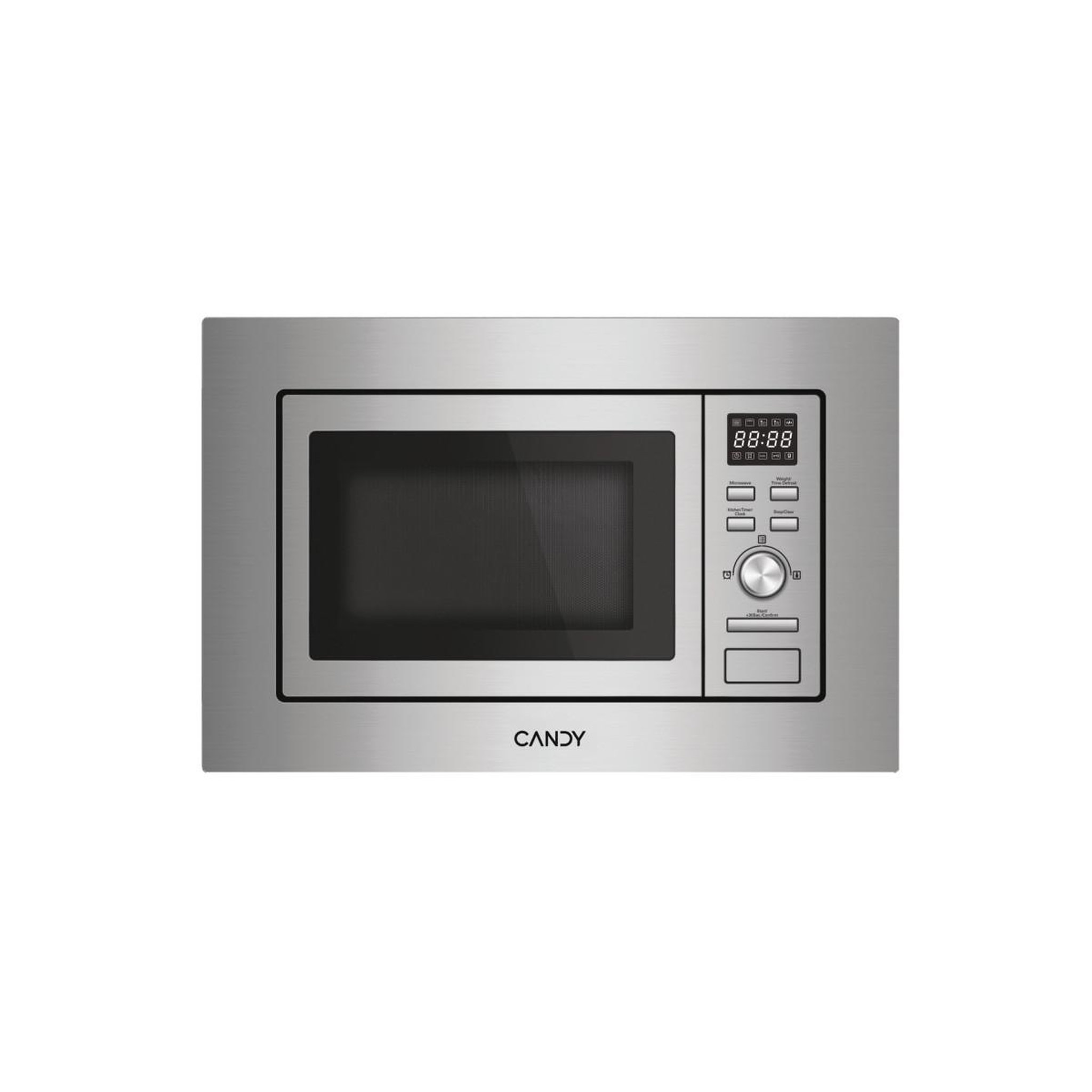 Candy Candy CA38FMW8NG Argent Micro-onde simple Intégré 17 L