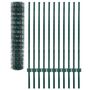 Voir la diapositive 3 : VIDAXL Cloture Euro Acier 20x1,2 m Vert