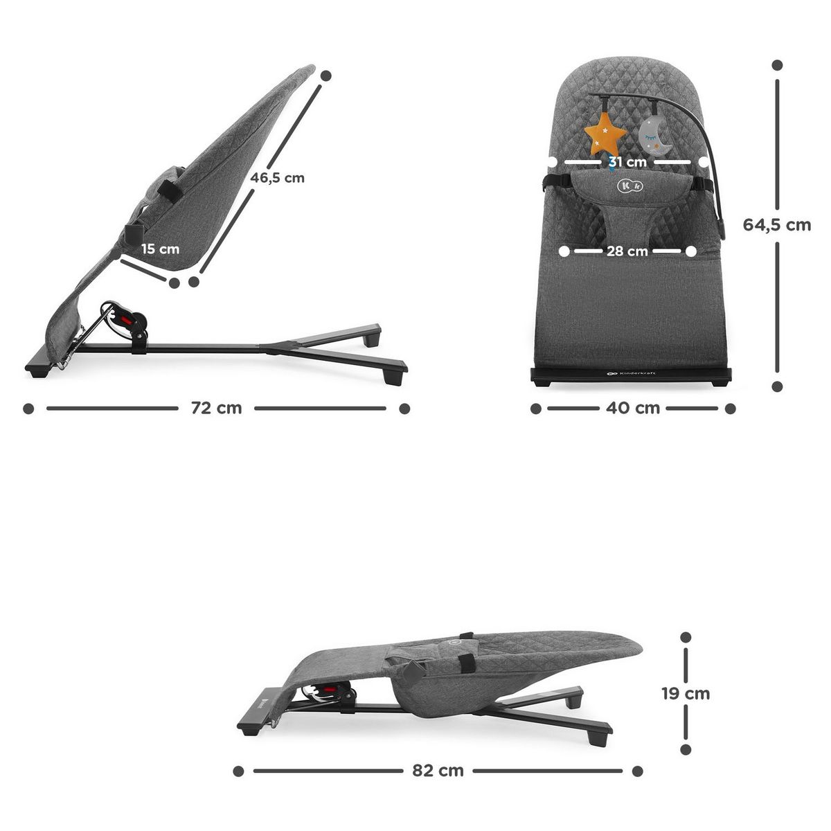 KINDERKRAFT Transat balancelle MIMI