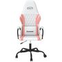 Voir la diapositive 3 : VIDAXL Chaise de jeu de massage Blanc et rose Similicuir