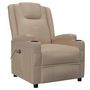 Voir la diapositive 3 : VIDAXL Fauteuil Cappuccino Similicuir
