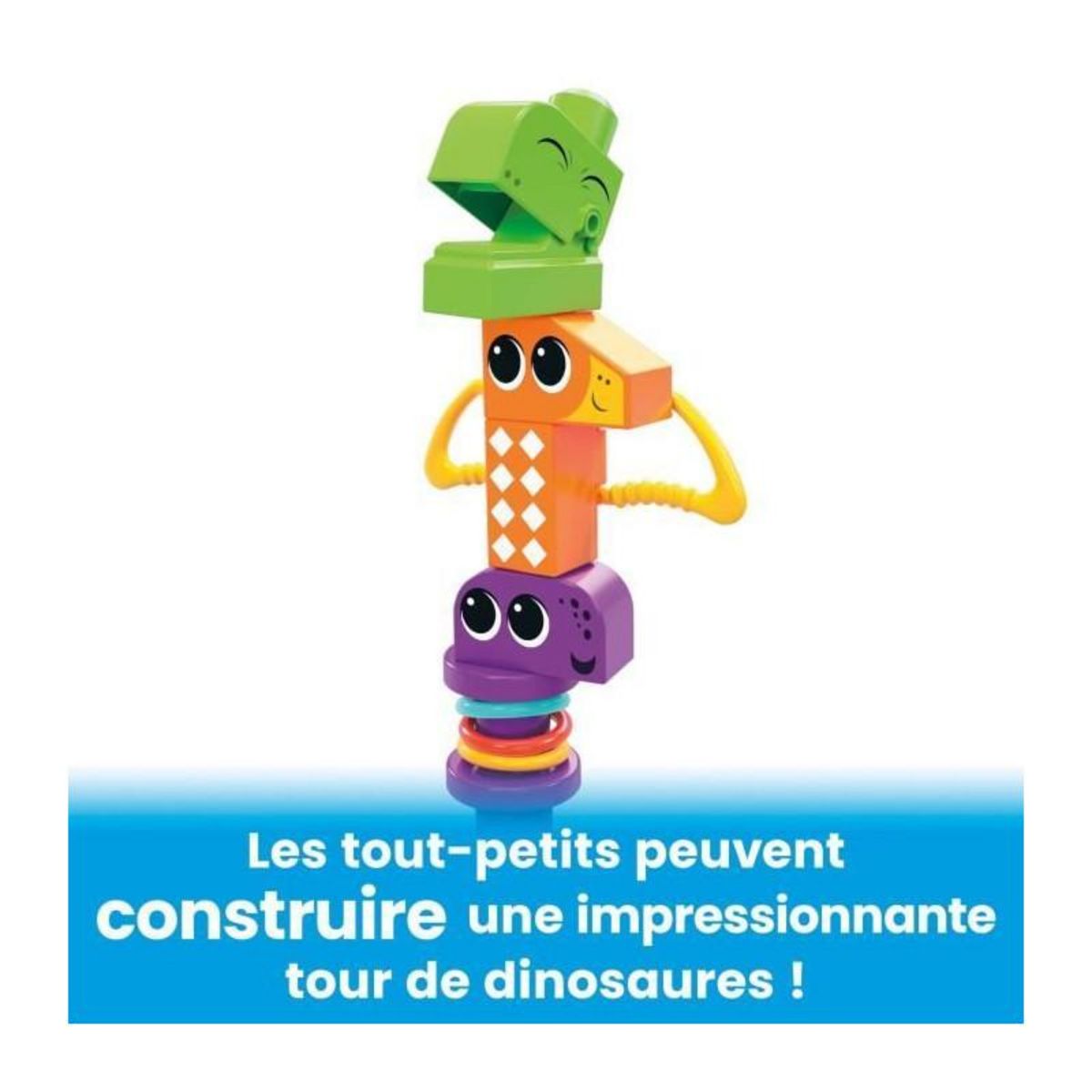 MEGABLOKS Megabloks : Dinos des sens à construire