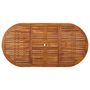 Voir la diapositive 4 : VIDAXL Table a dîner de jardin 180x90x75 cm Bois d'acacia solide