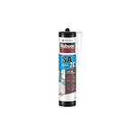 rubson Mastic sanitaire silicone acetique RUBSON gris foncé cartouche 280ml