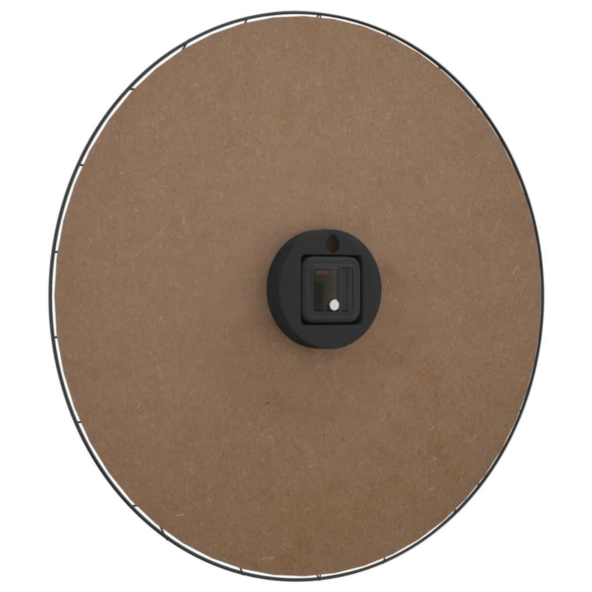 VIDAXL Horloge murale jaune et noir Ø50 cm bois d'ingenierie