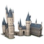 ravensburger puzzle 3d 1080 pièces : coffret complet harry potter : château de poudlard, grande salle et tour d'a