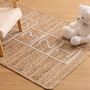 Voir la diapositive 4 : Atmosphera Kids Tapis enfant rectangulaire Marelle - 80 x 150 cm - Jute